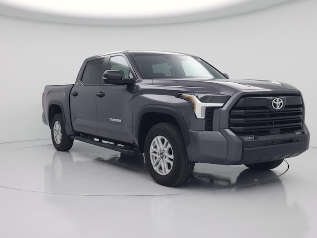 Gray 2025 Toyota Tundra SR5 CrewMax Cab 4WD Pickup Truck Four-Wheel Drive Automatic