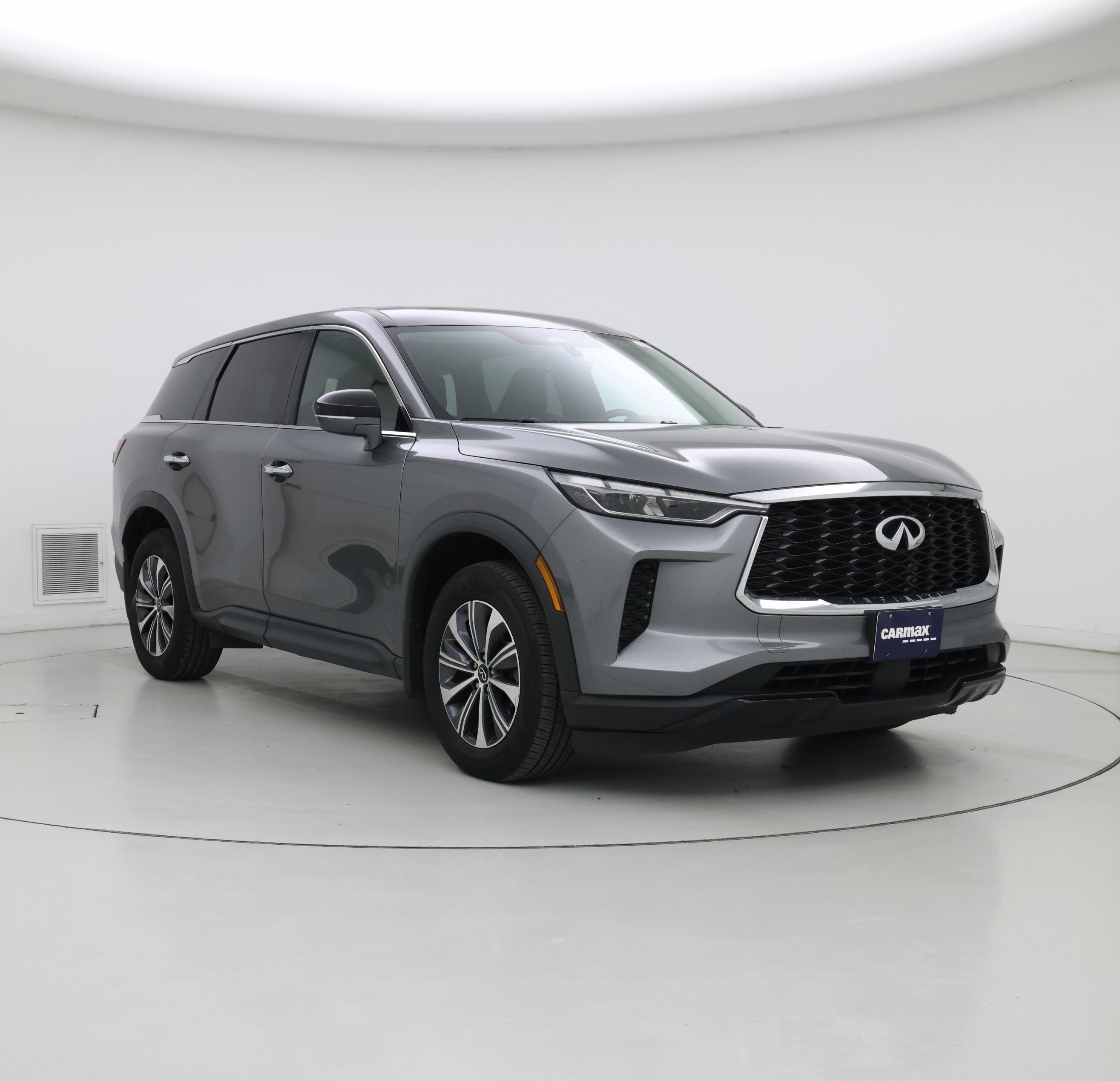 Gray 2023 INFINITI QX60 Pure AWD SUV / Crossover All-Wheel Drive Automatic
