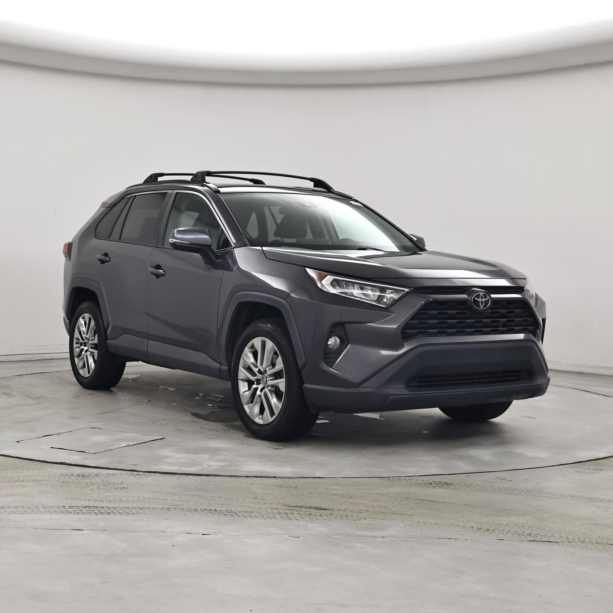Gray 2019 Toyota RAV4 SUV / Crossover Front-Wheel Drive Automatic