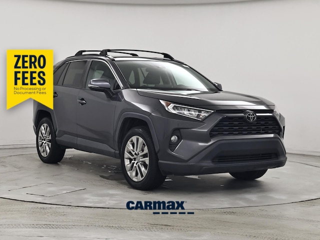 Gray 2019 Toyota RAV4 SUV / Crossover Front-Wheel Drive Automatic