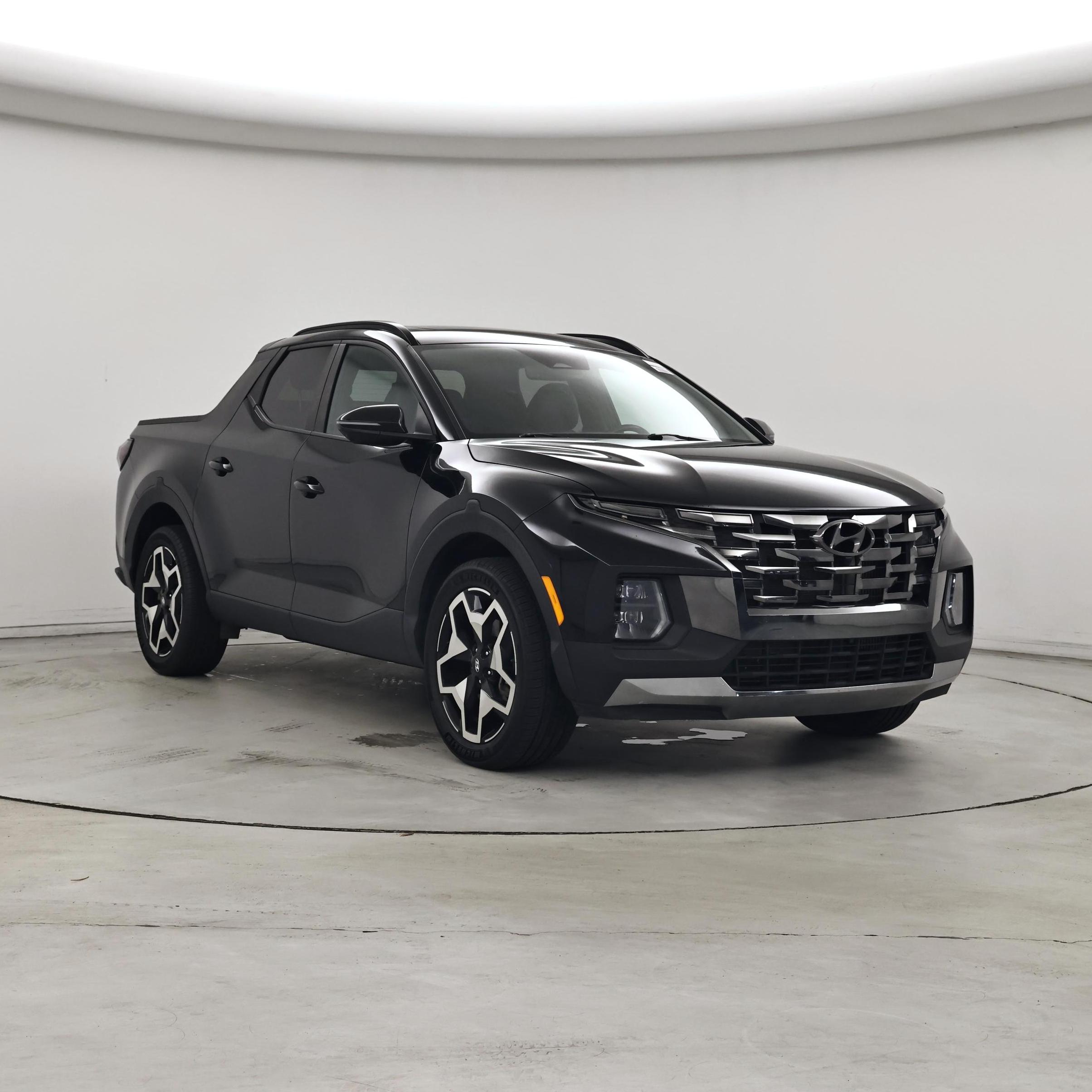Black 2023 Hyundai Santa Cruz Pickup Truck All-Wheel Drive Automatic