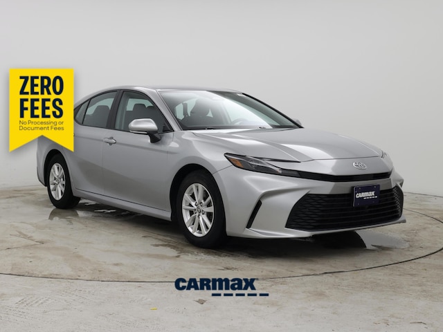 Silver 2025 Toyota Camry LE FWD Sedan Front-Wheel Drive Automatic