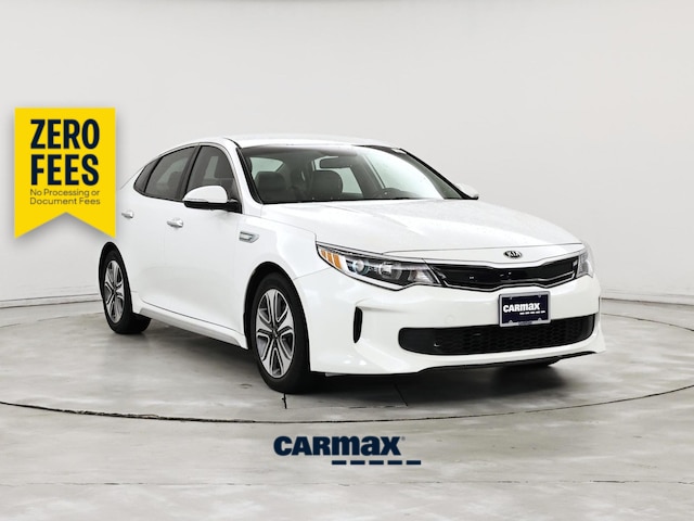 White 2017 Kia Optima Hybrid EX Sedan Front-Wheel Drive Automatic
