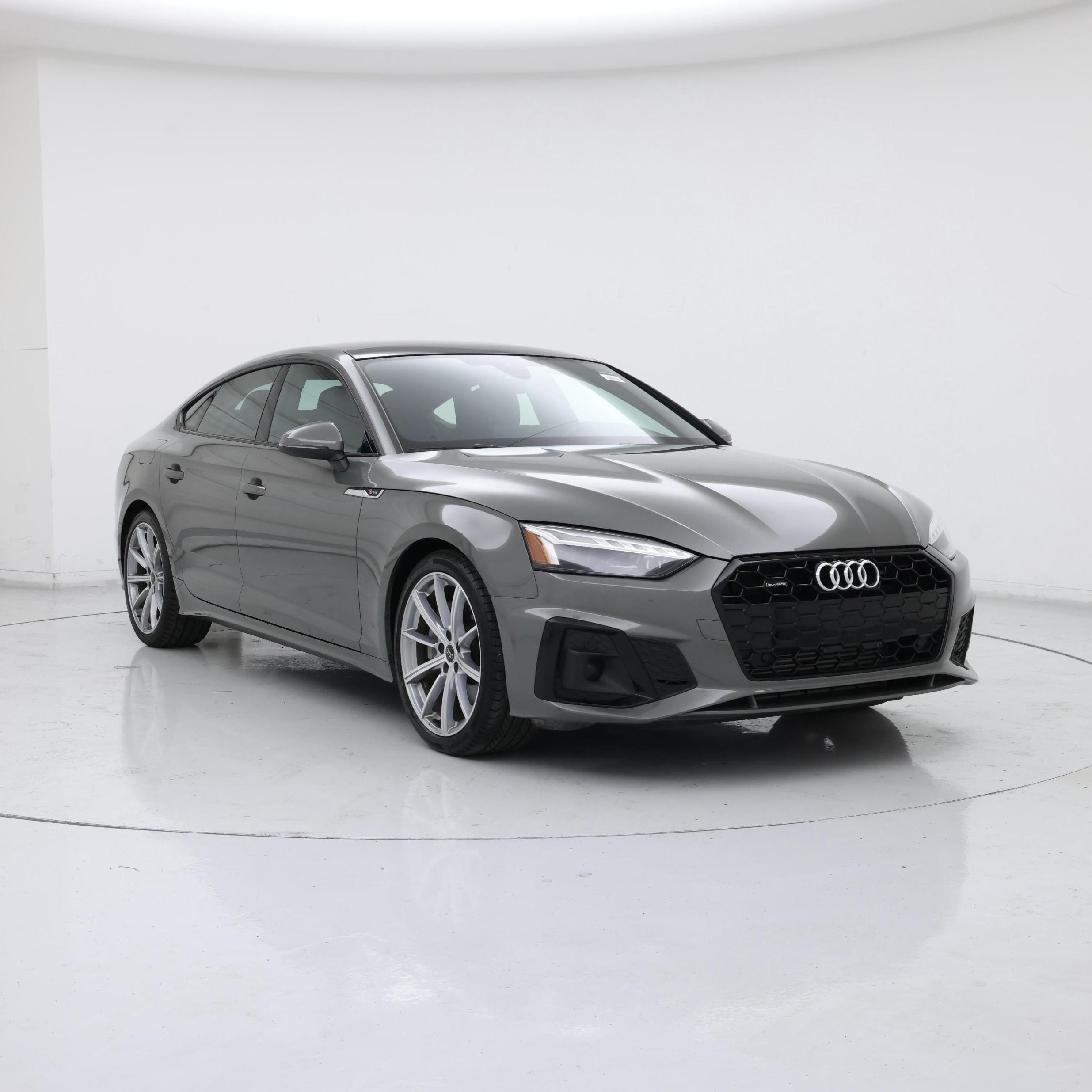 Gray 2025 Audi A5 Sportback quattro Premium S Line 45 TFSI Sedan All-Wheel Drive Automatic