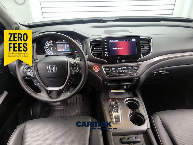 White 2023 Honda Ridgeline RTL-E AWD Pickup Truck All-Wheel Drive Automatic