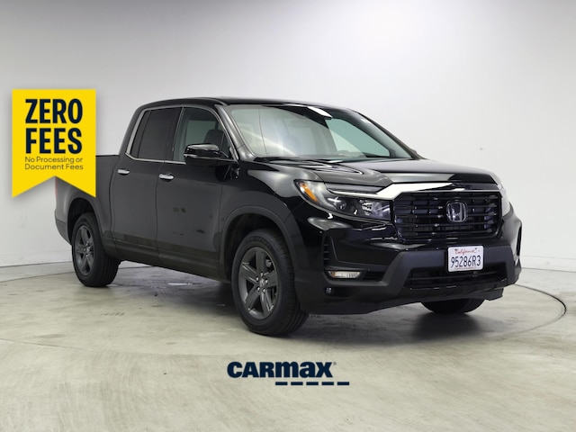 Black 2023 Honda Ridgeline RTL-E AWD Pickup Truck All-Wheel Drive Automatic