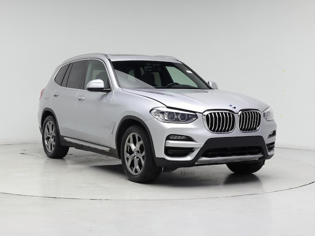 Silver 2021 BMW X3 sDrive30i RWD SUV / Crossover Rear-Wheel Drive Automatic