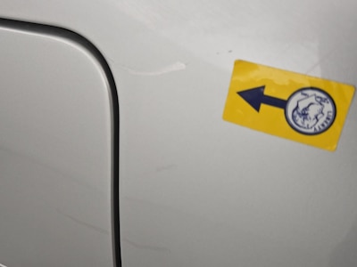 Rear Panel Passenger Side Cosmetic Imperfection