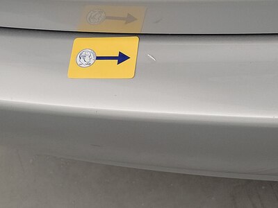 Bumper Rear Cosmetic Imperfection