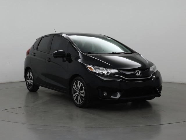 Black 2015 Honda Fit EX Hatchback Front-Wheel Drive Automatic
