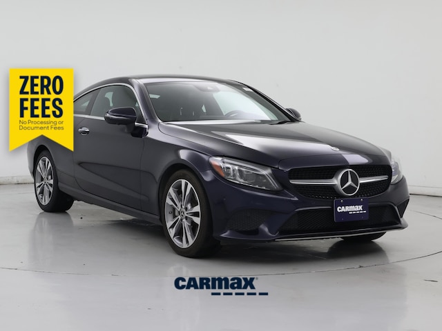 Blue 2022 Mercedes-Benz C-Class C 300 Coupe RWD Coupe Rear-Wheel Drive Automatic