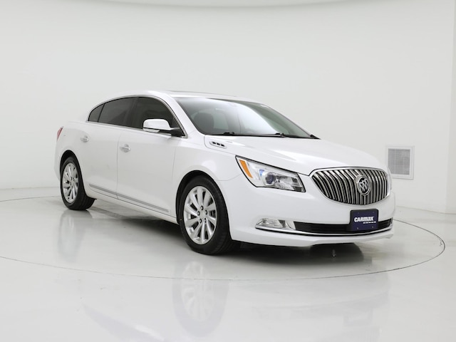 White 2015 Buick LaCrosse Leather FWD Sedan Front-Wheel Drive Automatic