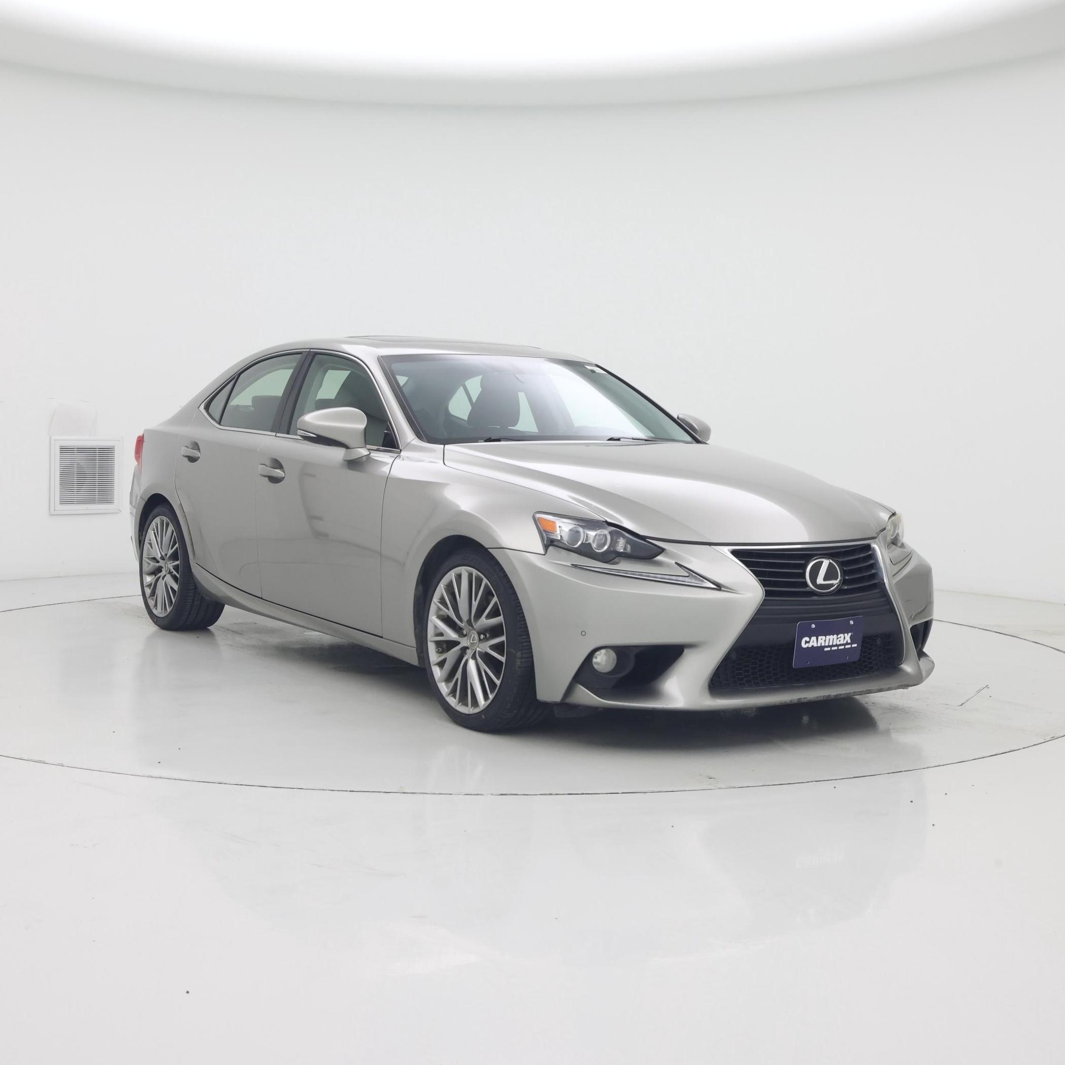 Silver 2014 Lexus IS Sedan Rear-Wheel Drive Automatic