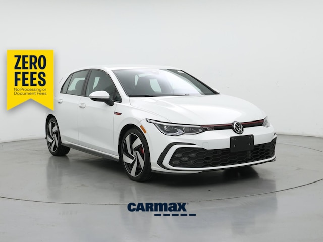 White 2024 Volkswagen Golf GTI S FWD Hatchback Front-Wheel Drive Automatic