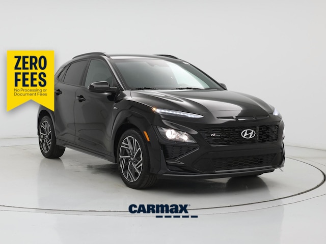 Black 2022 Hyundai Kona SUV / Crossover All-Wheel Drive Automatic