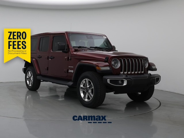 Red (Burgundy) 2021 Jeep Wrangler SUV / Crossover Four-Wheel Drive Automatic