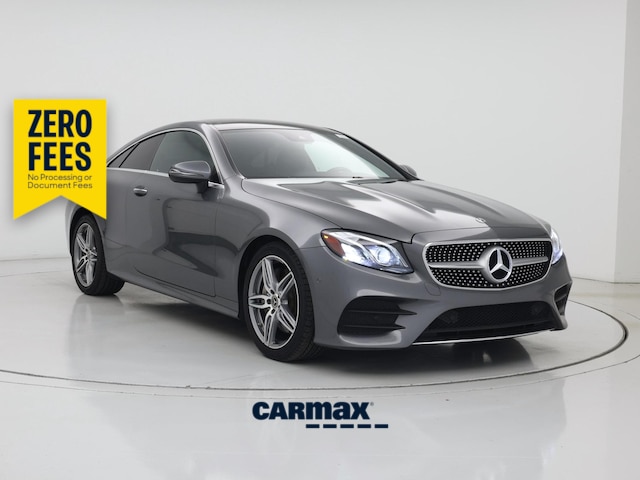 Gray 2018 Mercedes-Benz E-Class E 400 4MATIC Coupe AWD Coupe All-Wheel Drive Automatic