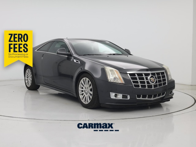 Gray 2014 Cadillac CTS Coupe Coupe Rear-Wheel Drive Automatic