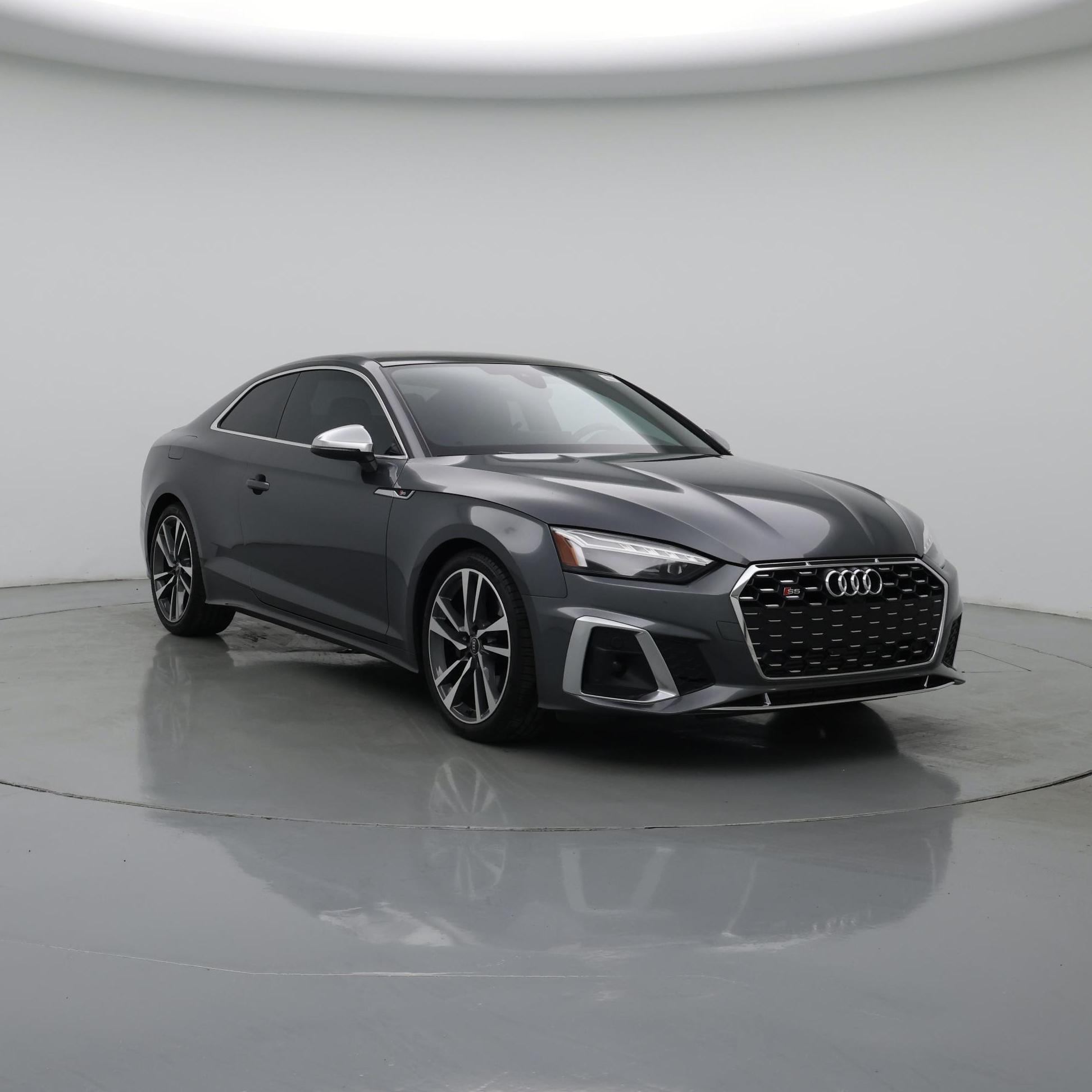 Gray 2022 Audi S5 Coupe All-Wheel Drive Automatic