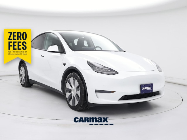 White 2021 Tesla Model Y SUV / Crossover All-Wheel Drive Automatic