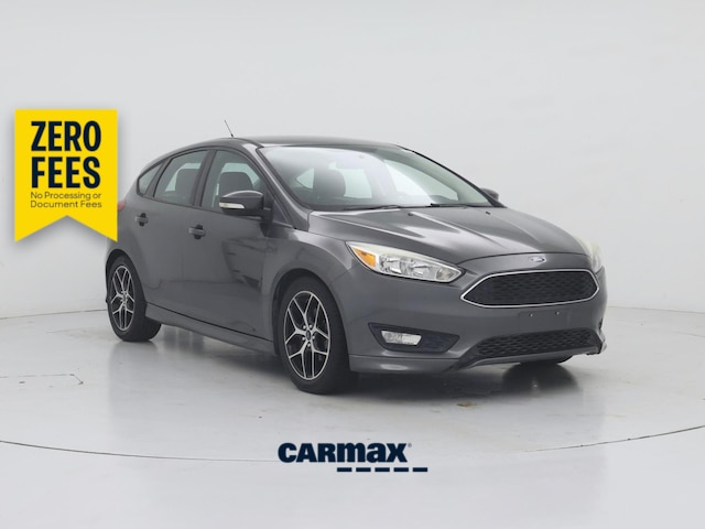 Gray 2015 Ford Focus Hatchback Front-Wheel Drive Automatic