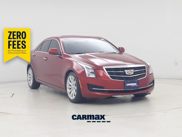 Red 2018 Cadillac ATS 2.0T RWD Sedan Rear-Wheel Drive Automatic