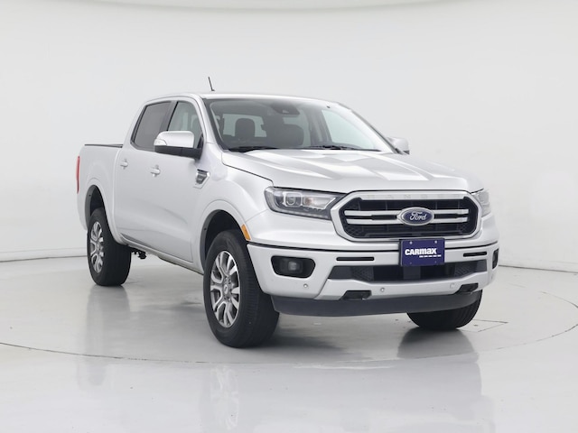 Silver 2019 Ford Ranger Lariat SuperCrew RWD Pickup Truck 4X2 Automatic