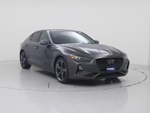 Gray 2019 Genesis G70 2.0T Advanced RWD Sedan Rear-Wheel Drive Automatic