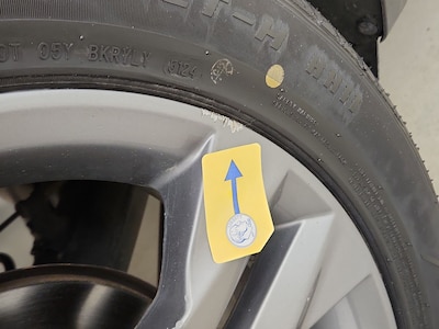 Wheel Passenger Side Cosmetic Imperfection