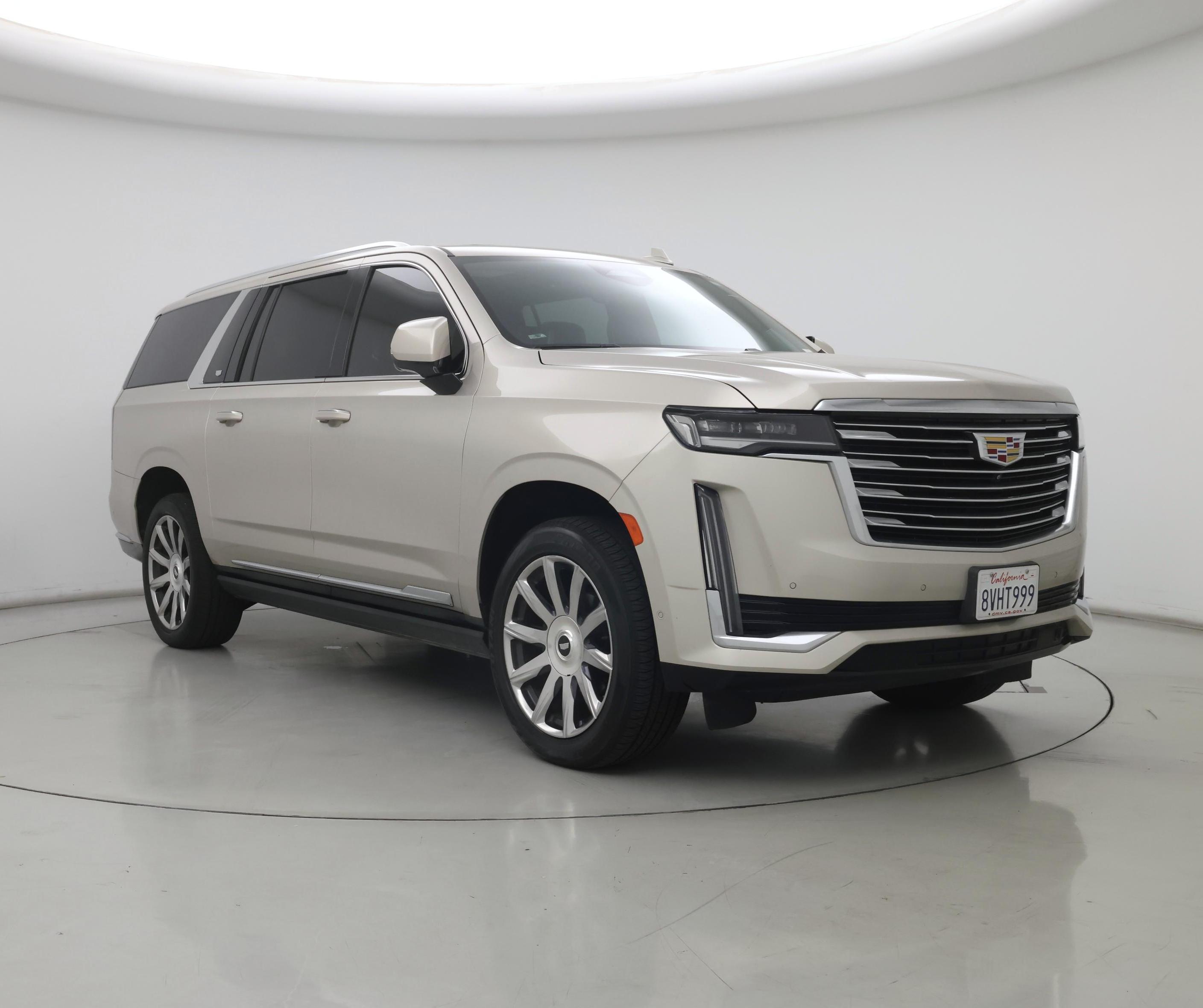 Gold 2021 Cadillac Escalade ESV SUV / Crossover Four-Wheel Drive Automatic