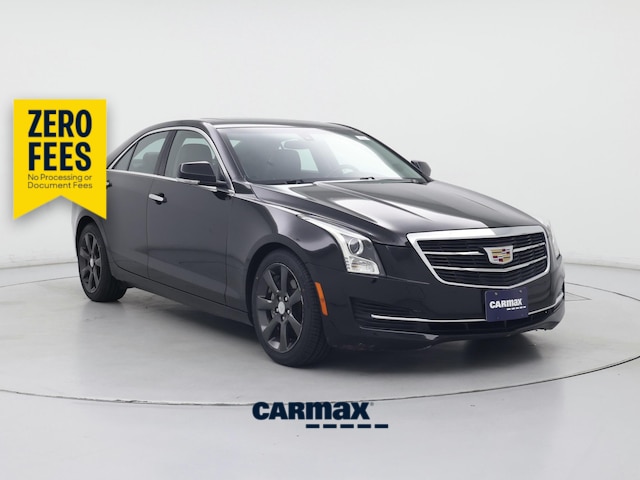 Black 2016 Cadillac ATS 2.0T Luxury RWD Sedan Rear-Wheel Drive Automatic