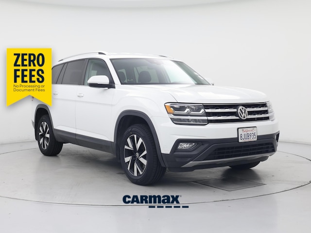 White 2019 Volkswagen Atlas SE 4Motion with Technology SUV / Crossover All-Wheel Drive Automatic