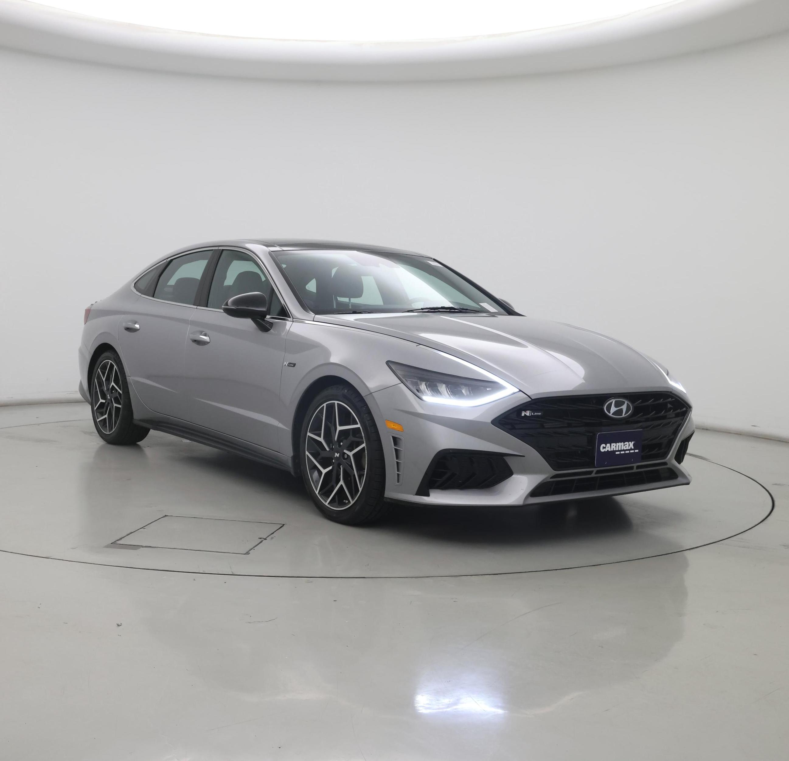 Silver 2023 Hyundai Sonata N Line FWD Sedan Front-Wheel Drive Automatic