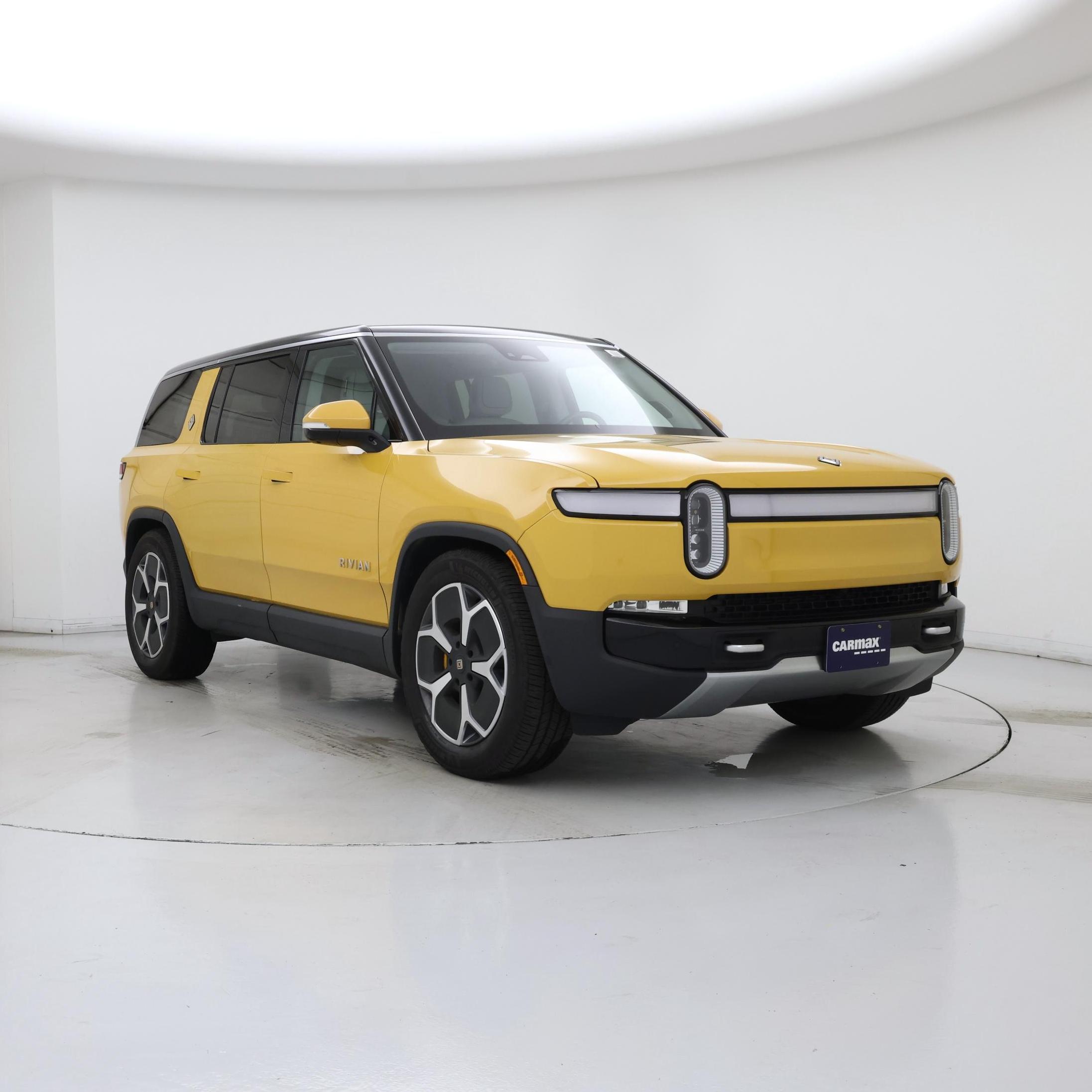 Yellow 2023 Rivian R1S SUV / Crossover All-Wheel Drive Automatic