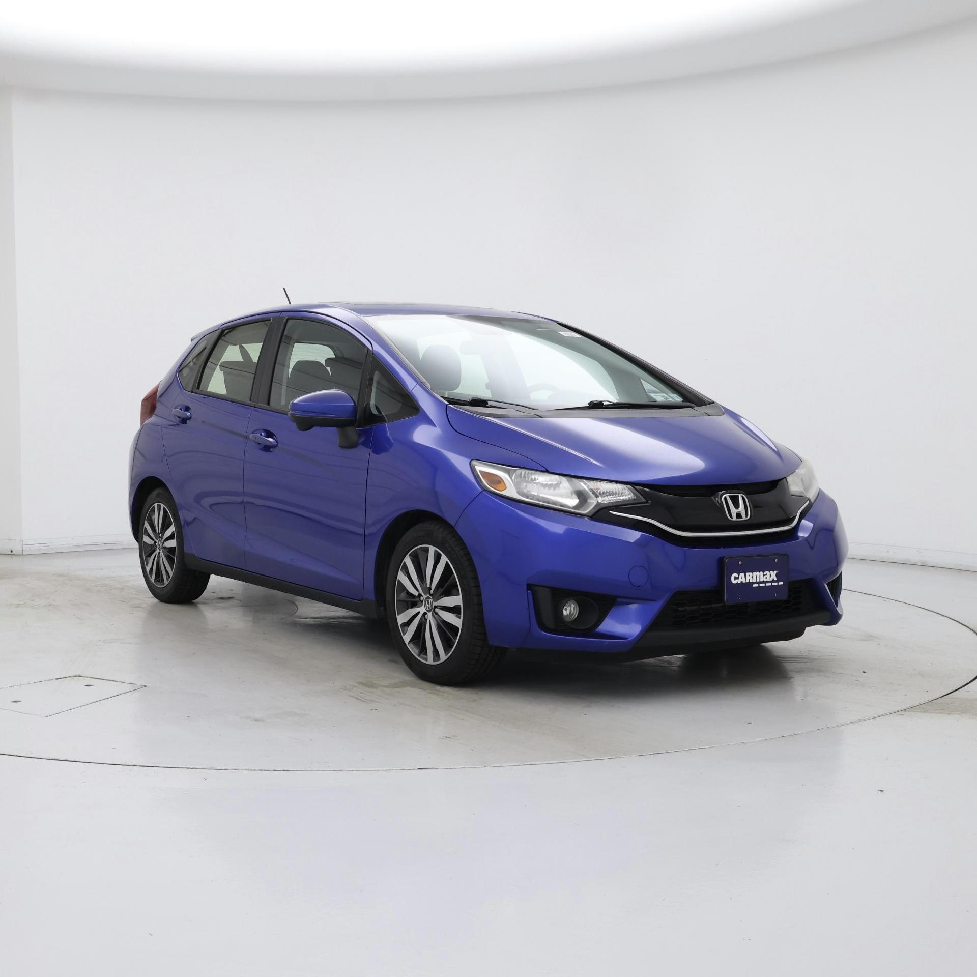 Blue 2016 Honda Fit EX Hatchback Front-Wheel Drive Automatic