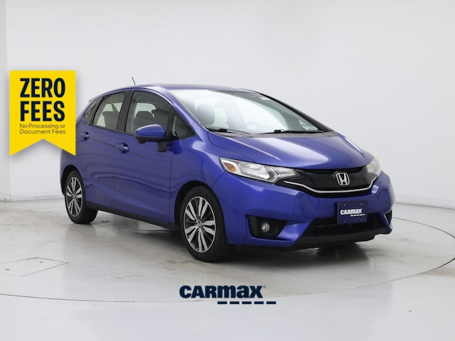 Blue 2016 Honda Fit EX Hatchback Front-Wheel Drive Automatic