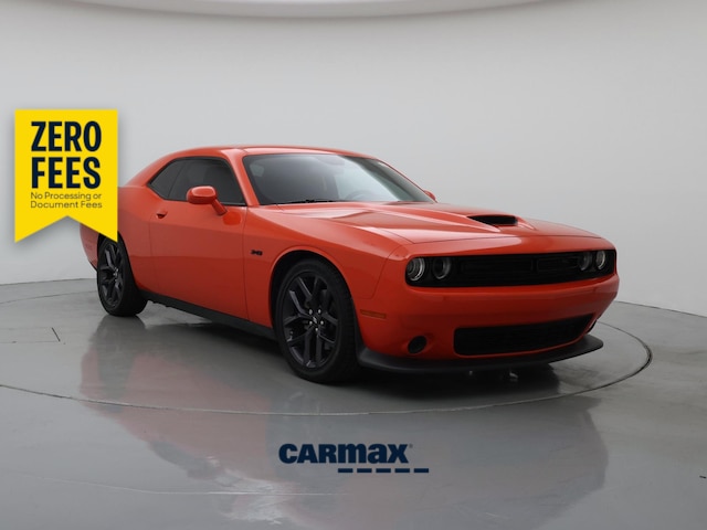 Orange 2023 Dodge Challenger R/T RWD Coupe Rear-Wheel Drive Automatic