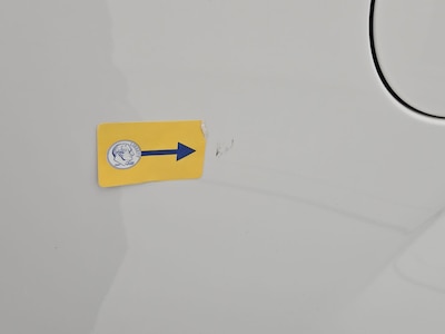 Rear Panel Driver Side Cosmetic Imperfection