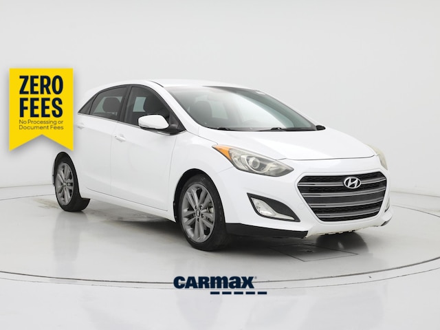 White 2016 Hyundai Elantra GT Hatchback Automatic