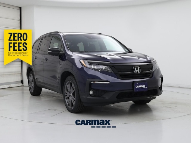 Blue 2022 Honda Pilot Sport AWD SUV / Crossover All-Wheel Drive Automatic