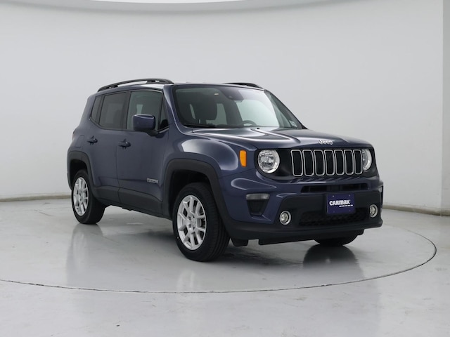 Blue 2021 Jeep Renegade Latitude 4WD SUV / Crossover Four-Wheel Drive Automatic