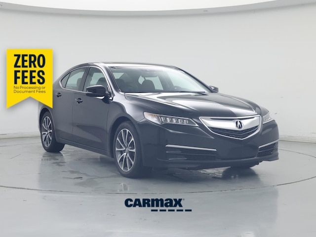Black 2017 Acura TLX V6 SH-AWD with Technology Package Sedan All-Wheel Drive Automatic