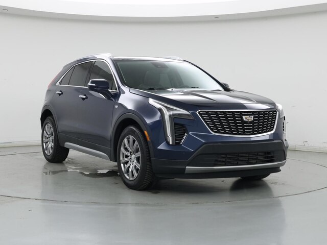 Blue 2021 Cadillac XT4 Premium Luxury AWD SUV / Crossover Four-Wheel Drive Automatic