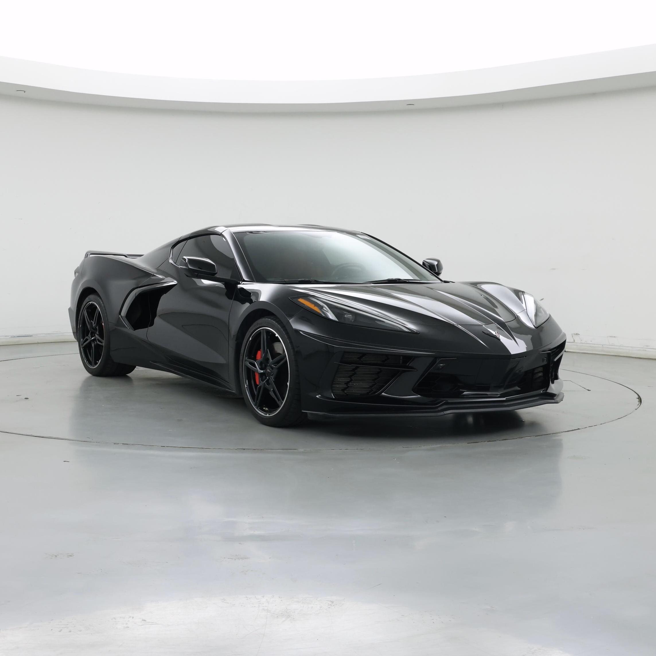Black 2020 Chevrolet Corvette Stingray 2LT Coupe RWD Coupe Rear-Wheel Drive Automatic