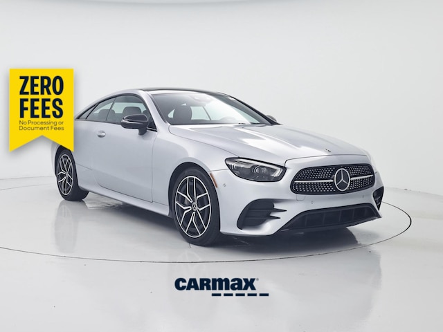 Silver 2021 Mercedes-Benz E-Class E 450 4MATIC Coupe AWD Coupe All-Wheel Drive Automatic
