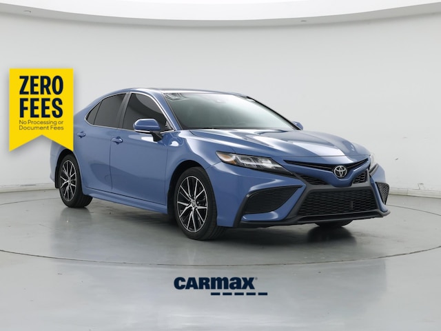 Blue 2024 Toyota Camry SE FWD Sedan Front-Wheel Drive Automatic