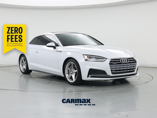 White 2019 Audi A5 quattro Premium Plus 45 TFSI Coupe Coupe All-Wheel Drive Automatic