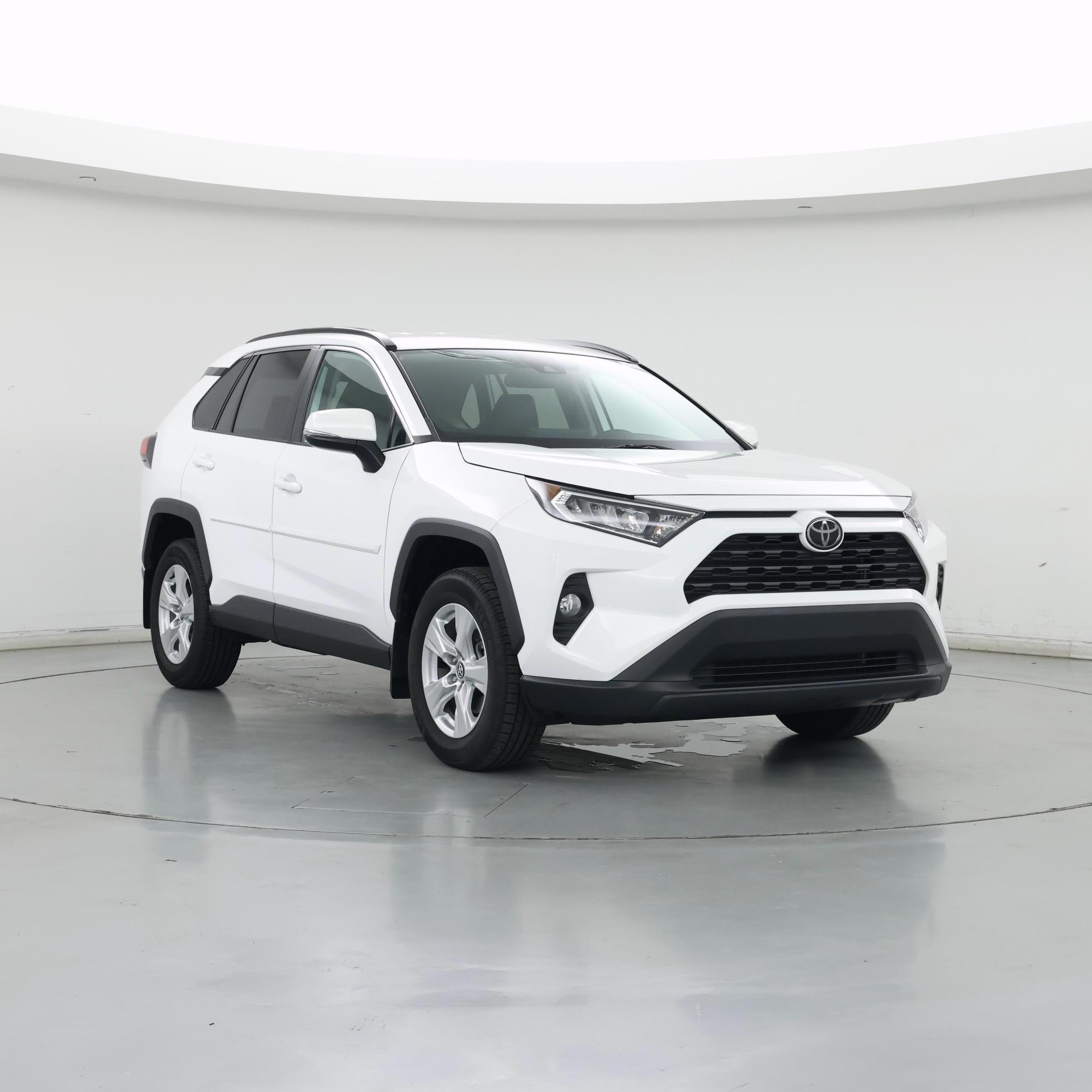 White 2021 Toyota RAV4 SUV / Crossover All-Wheel Drive Automatic