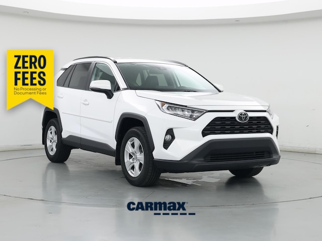 White 2021 Toyota RAV4 SUV / Crossover All-Wheel Drive Automatic