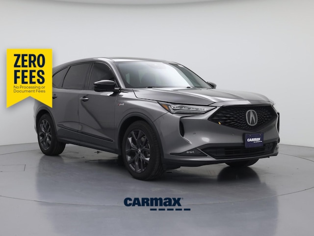 Gray 2022 Acura MDX SUV / Crossover All-Wheel Drive Automatic
